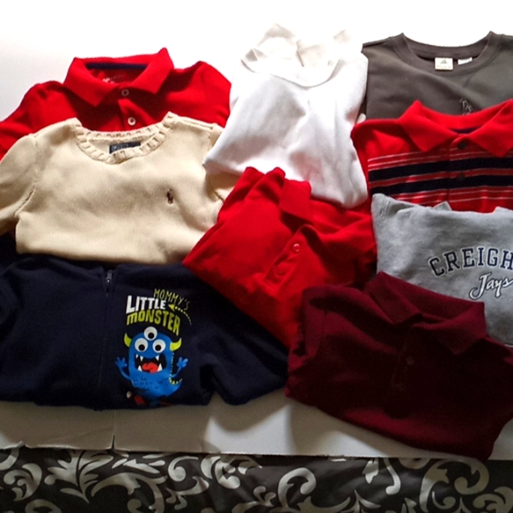 Boys Shirt/Sweater Bundle - Size (3T/4T) - Multi Colors - Picture 1 of 14